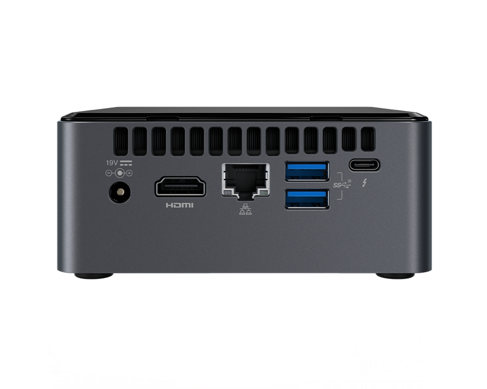 NUC 10i7FNH bagside