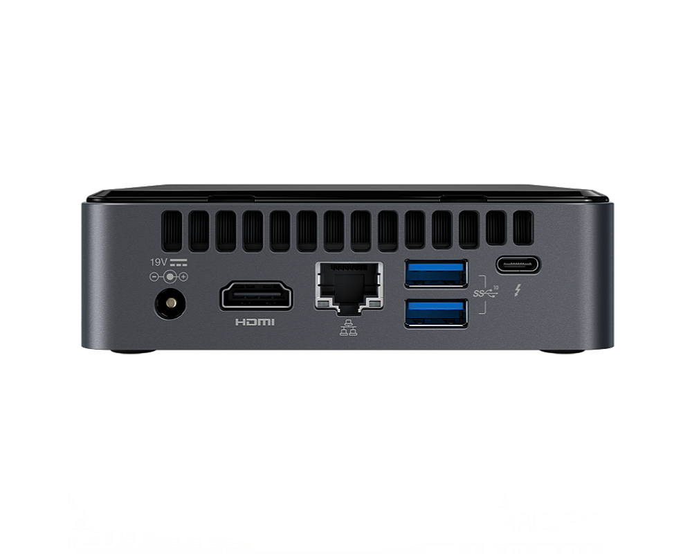 NUC8i3BEK bagside
