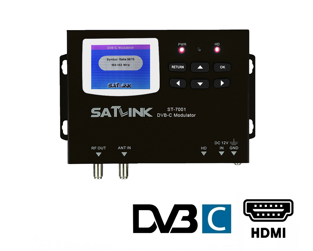 Satlink DVB-C modulator